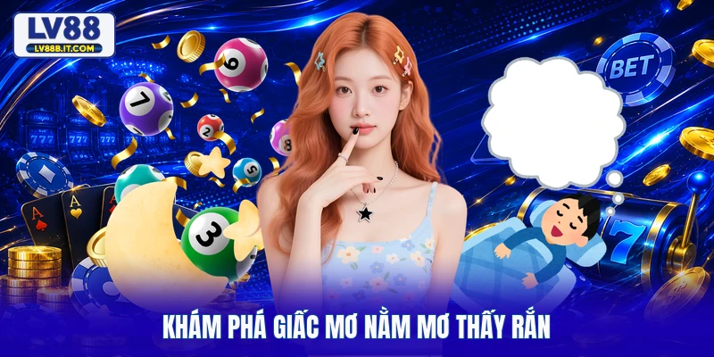 Khám phá giấc mơ nằm mơ thấy rắn